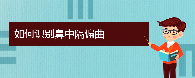 (貴陽哪個(gè)地方醫(yī)院看鼻中隔偏曲)如何識(shí)別鼻中隔偏曲(圖1)