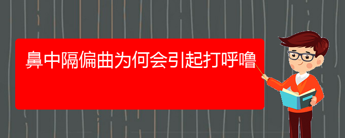 (貴陽哪治療鼻中隔偏曲好)鼻中隔偏曲為何會引起打呼嚕(圖1)