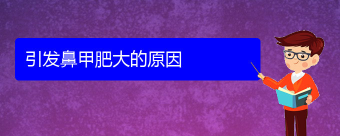 (貴陽出名的治鼻甲肥大醫(yī)院)引發(fā)鼻甲肥大的原因(圖1)