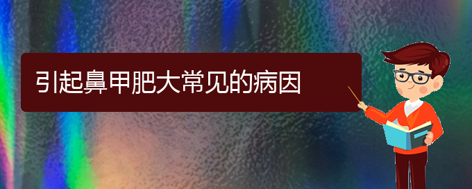 (貴陽(yáng)治療鼻甲肥大的?？漆t(yī)院)引起鼻甲肥大常見的病因(圖1)