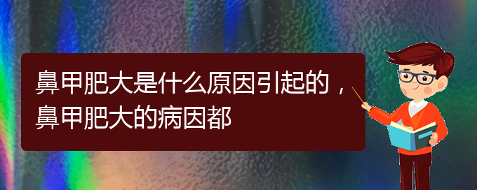 (貴陽鼻科醫(yī)院掛號(hào))鼻甲肥大是什么原因引起的，鼻甲肥大的病因都(圖1)