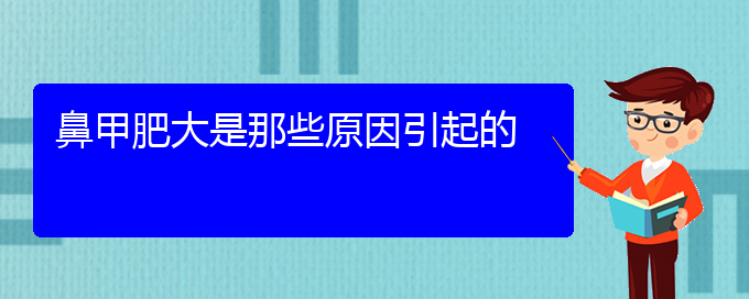 (貴陽(yáng)治療鼻甲肥大醫(yī)院)鼻甲肥大是那些原因引起的(圖1)