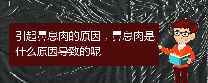 (貴陽看鼻息肉到醫(yī)院看哪個(gè)科)引起鼻息肉的原因，鼻息肉是什么原因?qū)е碌哪?圖1)