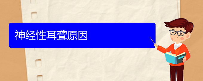 (貴陽耳科醫(yī)院掛號)神經(jīng)性耳聾原因(圖1)