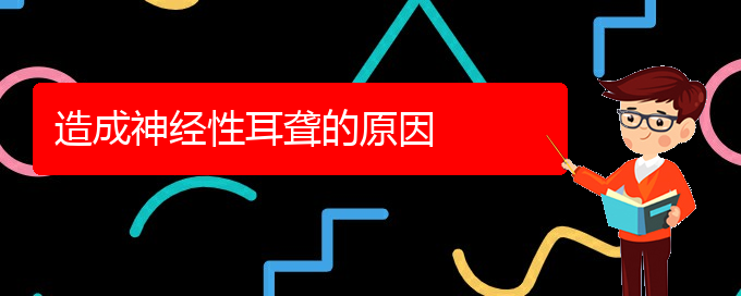 (貴陽治耳聾哪家效果好)造成神經(jīng)性耳聾的原因(圖1)