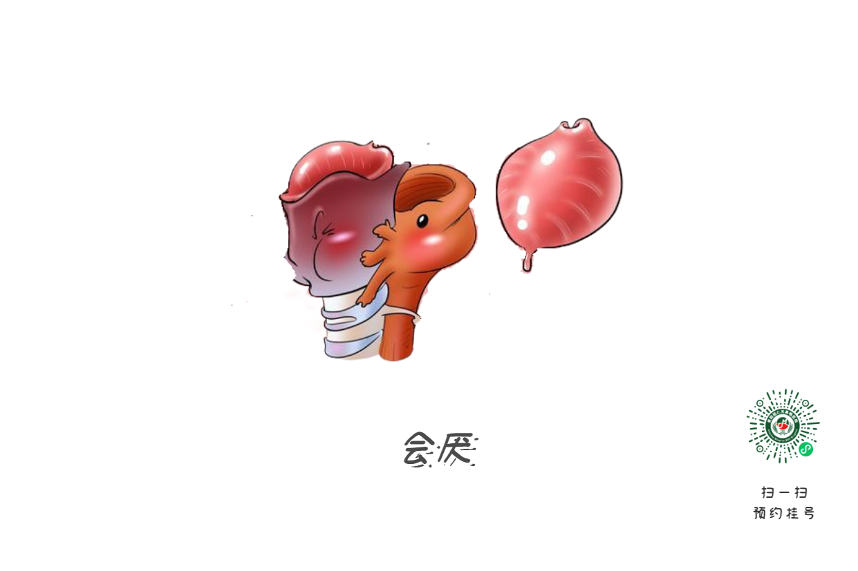 女子吃火鍋后窒息，竟因忽視這個小囊腫(圖1)